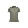 WOmens Focus Short Sleeve Polos Taupe Black
